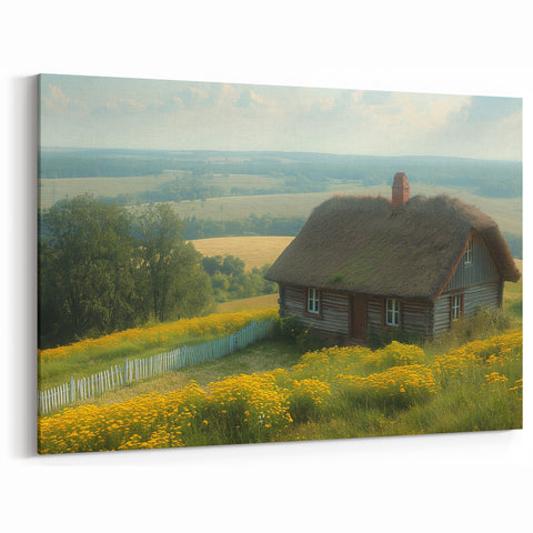 Rustic Country House Wall Art - Beautiful Canvas & Framed Prints