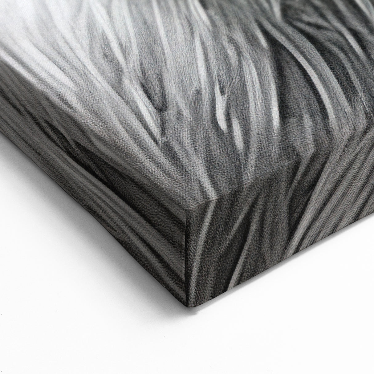 Monochrome Chimpanzee Portrait - Primate Wildlife Canvas Art Decor