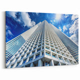 Vibrant Skyscraper Art - Urban Skyline Prints - Modern Cityscape Decor