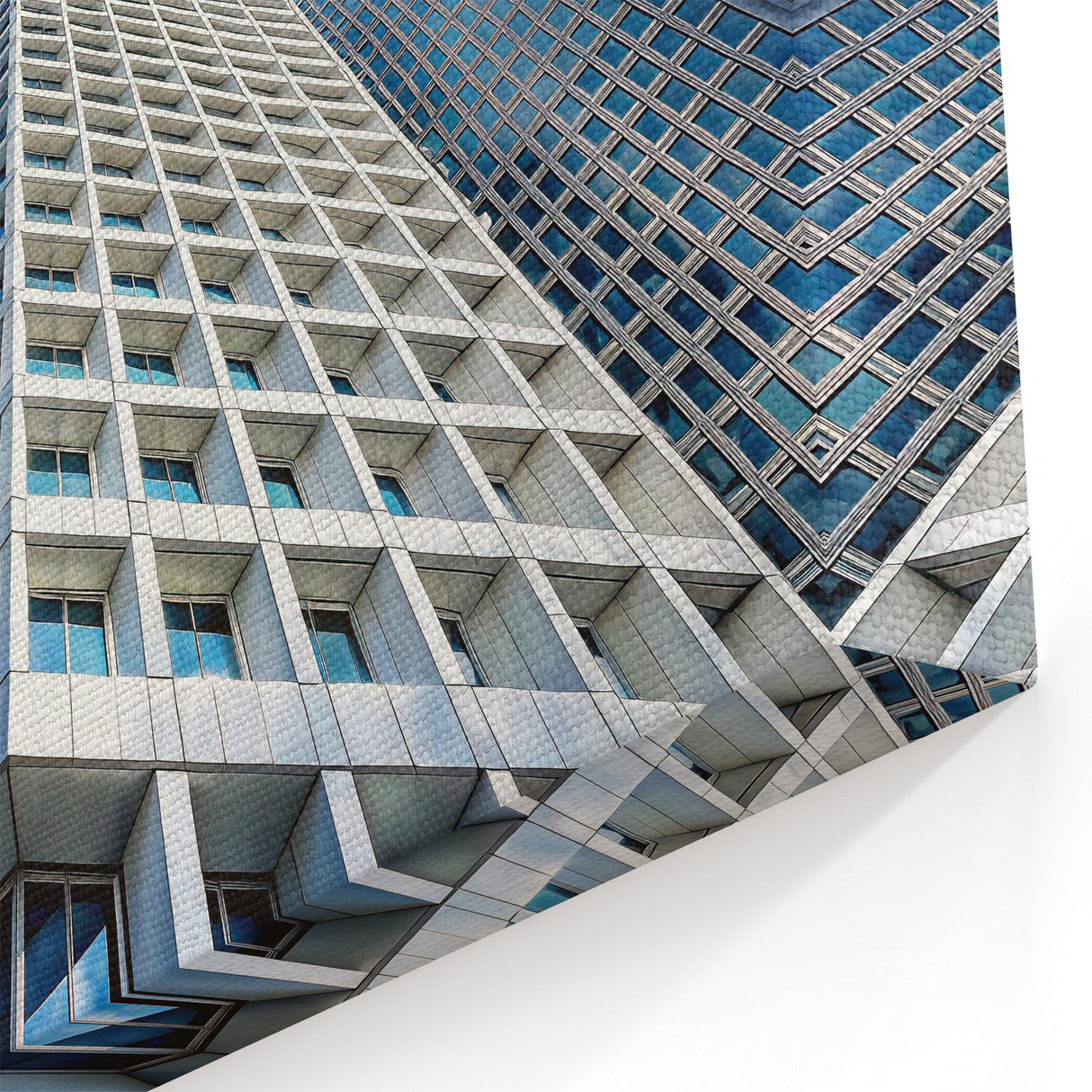 Vibrant Skyscraper Art - Urban Skyline Prints - Modern Cityscape Decor