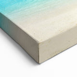 Vibrant Tropical Seascape Wall Art - Coastal Beach Scene Canvas Print