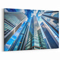 Dynamic Skyscraper Art - Urban Cityscape Prints - Modern Wall Decor