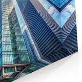 Dynamic Skyscraper Art - Urban Cityscape Prints - Modern Wall Decor