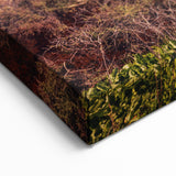 Vibrant Sunset Coastal Art - Rocky Cliff Seascape Canvas Print