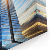 Sunlit Skyscraper Art - Modern Cityscape Prints - Architectural Wall Decor