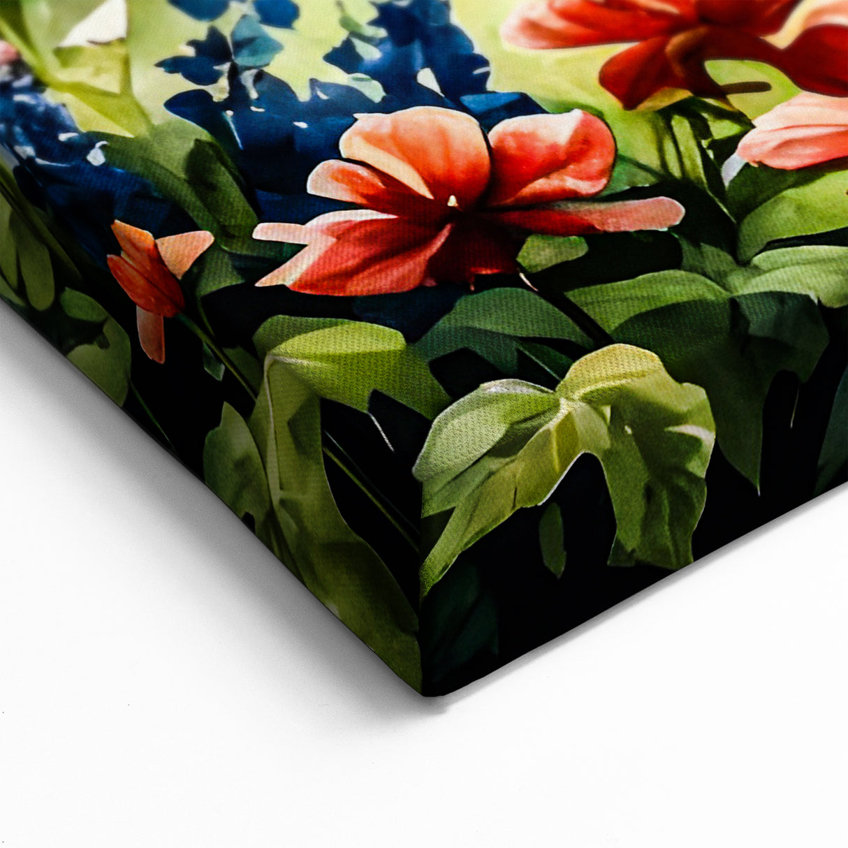 Enchanting Cottage Garden Wall Art - Vibrant Framed Print