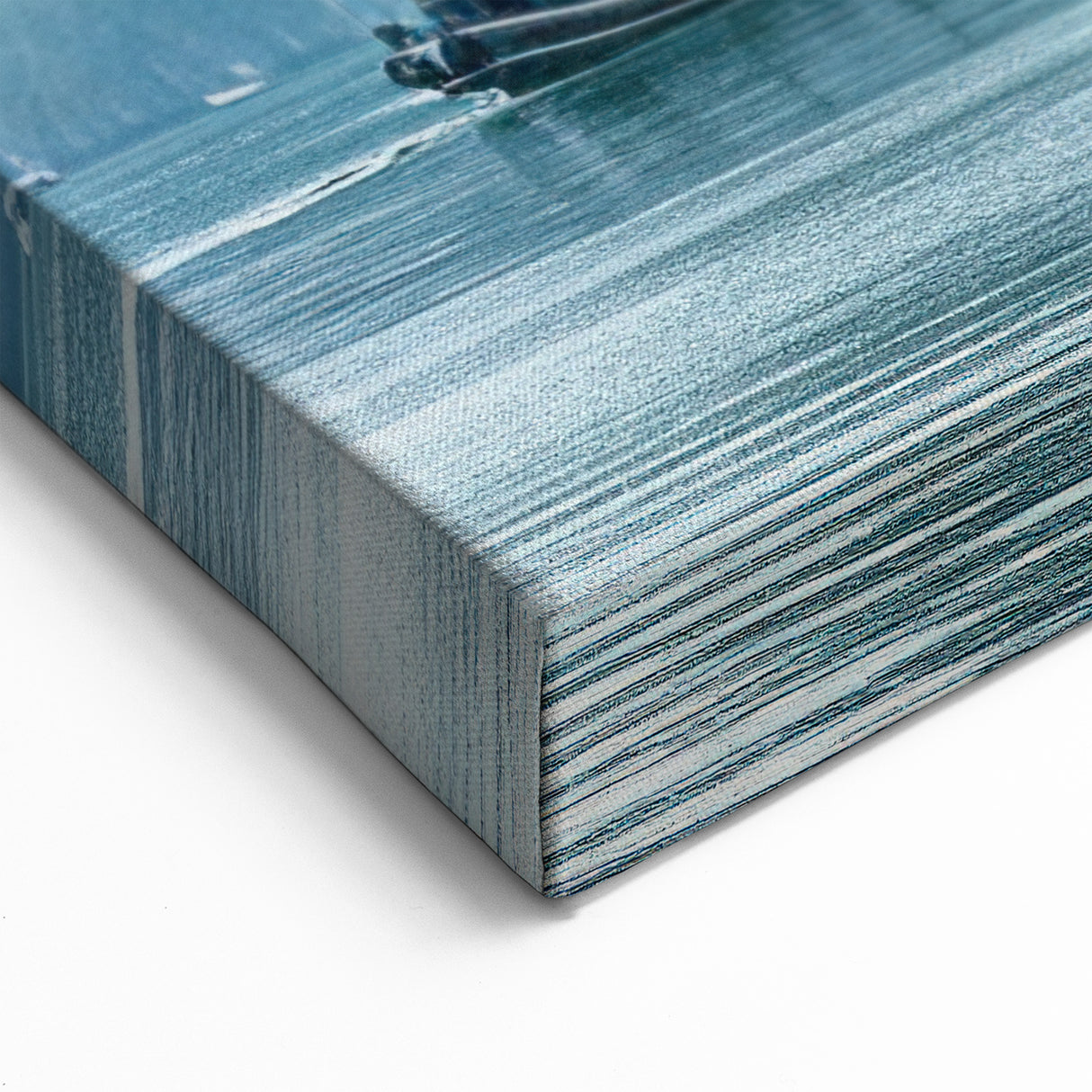 Serene Seascape Wall Art - Coastal Ocean View Canvas with Nautical Decor