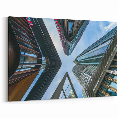 Unique Skyscraper Art - Modern Urban Architecture Prints - Cityscape Decor