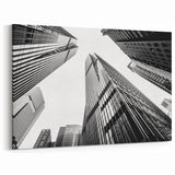 Black and White Cityscape Art - Urban Skyscraper Prints - Modern Decor