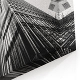 Black and White Cityscape Art - Urban Skyscraper Prints - Modern Decor