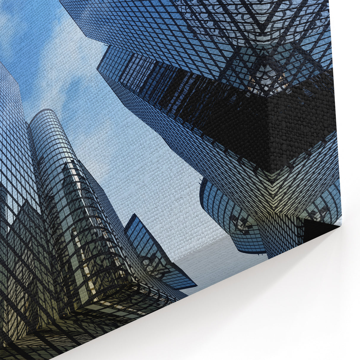 Glass Skyscraper Art - Urban Cityscape Prints - Modern Architecture Decor