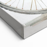 Charming Bicycle Wall Art with Flowers - Vintage Cycling-Themed Print