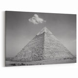 Giza Pyramids Wall Art - Egyptian Pyramids Art Print - Pyramids Canvas Art