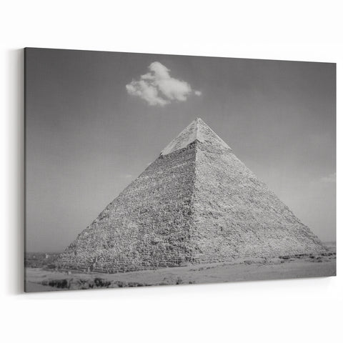 Giza Pyramids Wall Art - Egyptian Pyramids Art Print - Pyramids Canvas Art