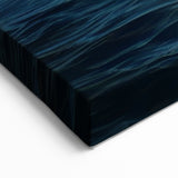 Moonlit Ocean Seascape Art - Tranquil Night Coastal Canvas Print