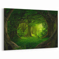Enchanted Rainforest Pathway - Mystical Tropical Forest Wall Art