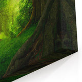 Enchanted Rainforest Pathway - Mystical Tropical Forest Wall Art
