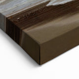 Mountain Sunset Coastal Art - Majestic Seascape Canvas Print