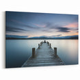 Tranquil Ocean View Canvas - Serene Seascape Wall Art for Coastal Decor