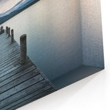 Tranquil Ocean View Canvas - Serene Seascape Wall Art for Coastal Decor