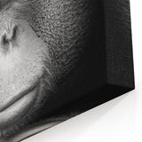 Majestic Orangutan Wall Art - Primate and Ape Decor on Canvas & Acrylic