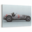 Vintage Race Car Wall Art - Classic Formula 1 Racer Canvas Print
