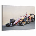 Dynamic Formula 1 Art - High-Speed Racing Car Canvas Print