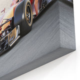 Dynamic Formula 1 Art - High-Speed Racing Car Canvas Print