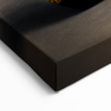 Golden Formula 1 Art Poster - Racing Car Canvas Print for Speed Lovers