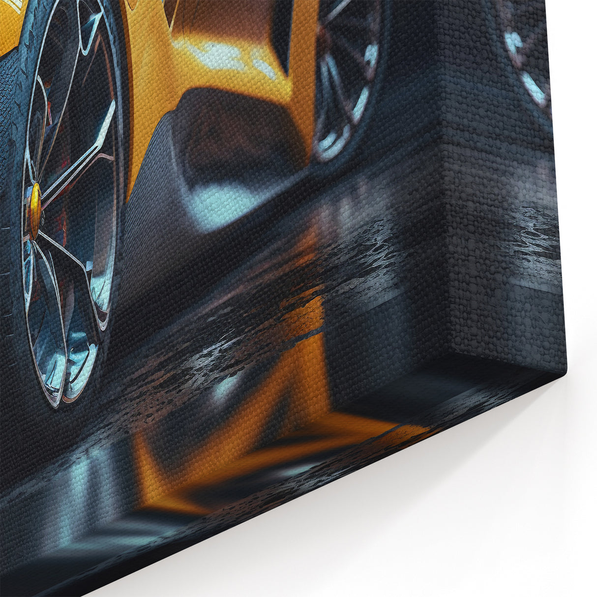Luxury Sports Car Wall Art - Racing Car Canvas Print for Modern Spaces