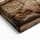 Vintage Wooden Door Wall Art - Timeless Rustic Architectural Print