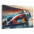 High-Speed Formula 1 Art - Racing Car Canvas Print for Modern Decor