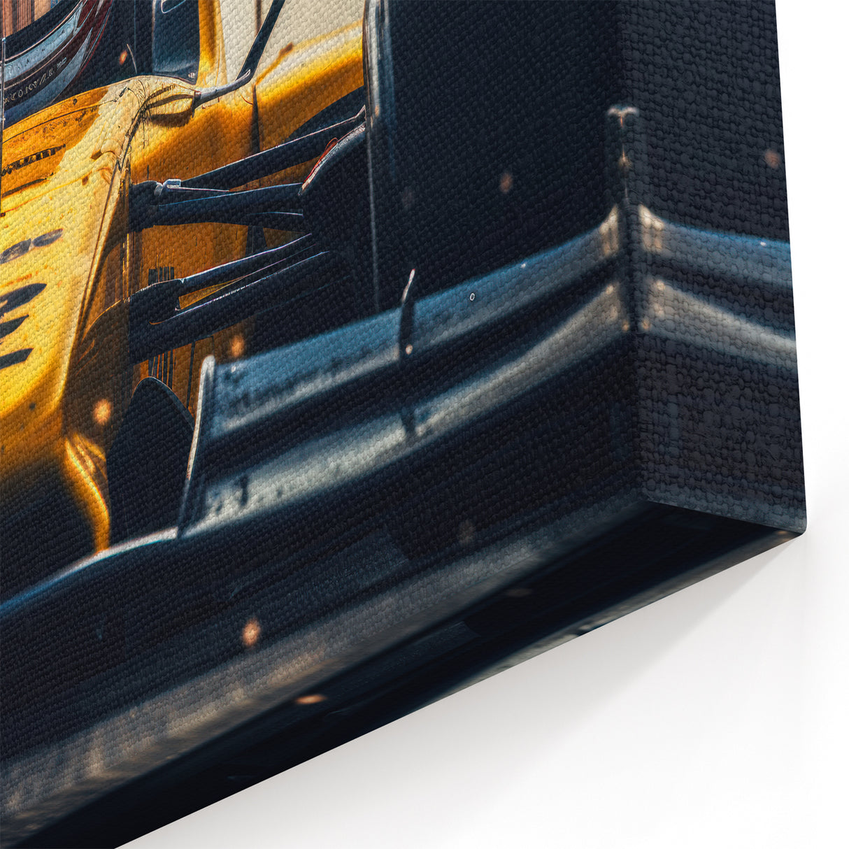Formula 1 Racer Wall Art - Dynamic Racing Car Canvas Print
