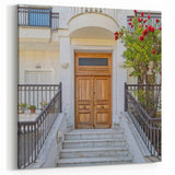 Elegant Wooden Door Wall Art - Door Canvas Print & Framed Decor