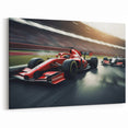 Formula 1 Racing Wall Art - High-Speed Grand Prix Canvas Print