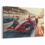 Formula 1 Racing Art - High-Speed Grand Prix Canvas Print