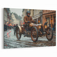 Vintage Car Wall Art - Classic Racing Canvas Print for Collectors