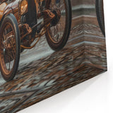 Vintage Car Wall Art - Classic Racing Canvas Print for Collectors