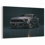 Modern Muscle Car Wall Art - Sleek Racing Car Canvas Print