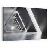 Abstract Tunnel Wall Art | Urban Architecture Canvas & Prints