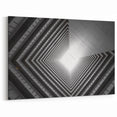 Geometric Tunnel Wall Art | Urban Architecture Canvas & Prints