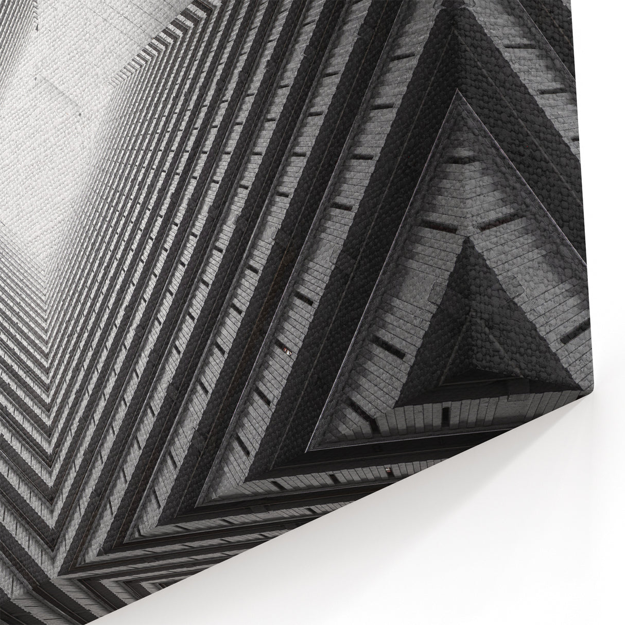 Geometric Tunnel Wall Art | Urban Architecture Canvas & Prints