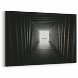 Symmetric Tunnel Perspective Art | Urban Architecture Canvas Prints