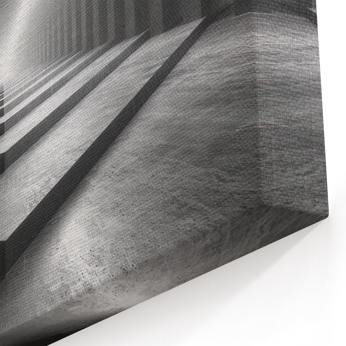 Modern Light Tunnel Art | Geometric Architecture Canvas & Prints