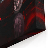 Fiery Red Sports Car Wall Art - Stunning Luxury Supercar Canvas Print