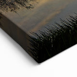 Golden Hour Over Marshland - Scenic Marsh and Swamp Canvas Prints