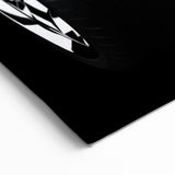 Classic Muscle Car Wall Art - Red and White Vintage Camaro Canvas