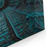 Dark Urban Tunnel Photography - Moody Architectural Wall Art