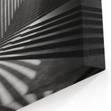 Striped Light Tunnel Art - Modern Architectural Wall Decor
