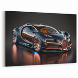 Luxurious Exotic Car Wall Art - High-Speed Supercar Canvas Print